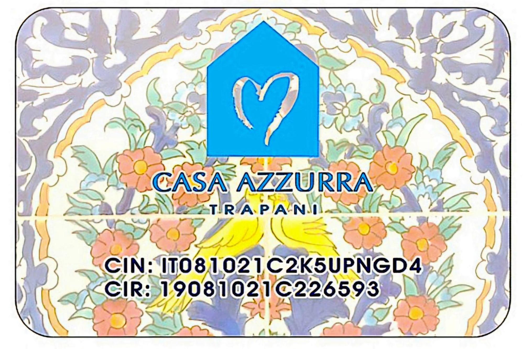 Casa Azzurra Apartment Трапани Екстериор снимка